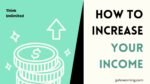 How to Increase Your Income